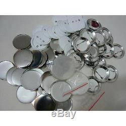 1000Pcs/Pack x 37mm Metal/ABS Pin Badge Button Supplies for Badge Maker Machine