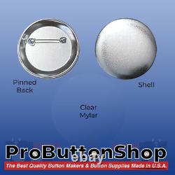 1000 pcs. 2-1/4 inch TECRE CABUTTONS Pin Badges Set for Button Makers Machines