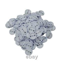 1000pcs 25-75mm Blank ABS Pin Badge Button Supplies for Badge Maker Machine