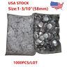 1000pcs 58mm Blank Pin Abs Badge Button Supplies For Diy Badge Maker Machine Usa