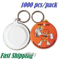1000pcs Blank 58mm Keychain Badge Button Supplies for Button Maker Machine