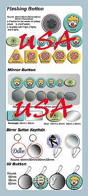 125mm KIT SALE Superior Button Badge Maker l+Stand Cutter+1,000 Pin Badge Metal