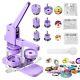 1+1.25+2.25 Inch Button Maker Machine Multiple Sizes Pin Making Kit For Kid
