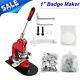 1/25mm Button Maker Machine Badge Punch Press 1000 Parts Circle Cutter Tool