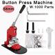1 25mm Button Maker Machine With 1000 Buttons Circle Badge Punch Press Pin Usa
