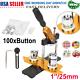 1 25mm Rotate Badge Button Maker Machine Diy + 100 Buttons Badge Punch Press