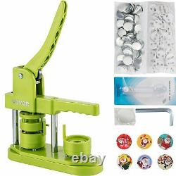 1.45 37mm Button Maker Badge Machine With 1000pcs Parts Circle Cutter