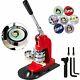 1.73 44mm Badge Button Maker Machine Press+1000 Parts+circle Cutter Us Shipping