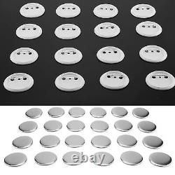 2000pcs 25mm DIY Blank Pin Badge Button Accessory For Pro Button Maker DIY