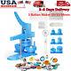 25,32,58mm Button Maker Badge Punch Press Machine With 400pcs Badge Parts Us