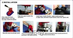 25mm Button Badge Making Maker Manual DIY Round Button Badge Punch Press USA
