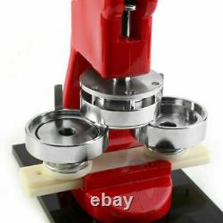 2.28/58 mm Button Maker Badge Punch Press Machine with 1000 Parts&Circle Cutter