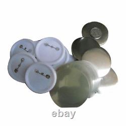 2.28 58mm Blank ABS / Metal Pin Badge Button Supplies for Button Maker Machine
