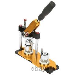 2.28in/ 58mm Button Maker Badge Punch Press Machine with 100 Badge Circle Cutter