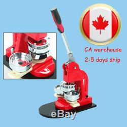 2-5day 25-200mm Button Maker Badge Punch Press Machine 1000 Parts +Circle Cutter