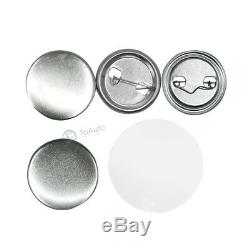 300 Sets SPTE Metal Button Badge Supplies Crafting Tool for Button Maker Machine