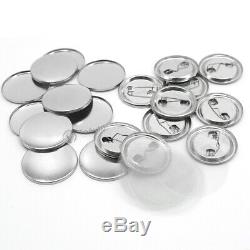 300 Sets SPTE Metal Button Badge Supplies Crafting Tool for Button Maker Machine