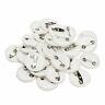 32mm Blank Metal/abs Pin Badge Button Supplies Parts For Diy Badge Maker Machine