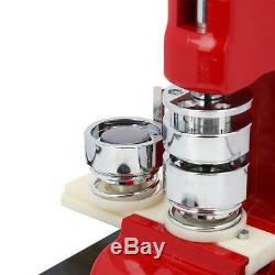 32mm Button Maker Machine Badge Punch Press 1000 Consumable Accessories