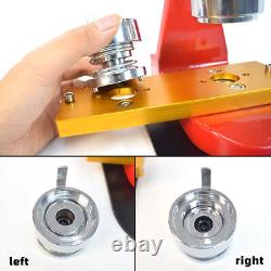 37mm 1.5 Button Maker Badge Press 100 Pcs Circle Cutter Manual Making Machine