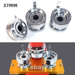 37mm 1.5 Button Maker Badge Press 100 Pcs Circle Cutter Manual Making Machine