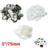 3/75mm Diy Abs/metal Pin Badge Buttons Parts Supplies Pro Maker Machine New