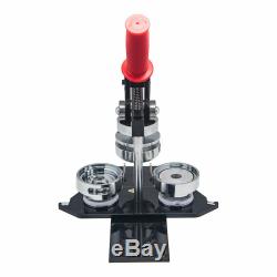 3(75mm) Round Manual Button Maker Badge Making Machine Swing Type Mold Plate
