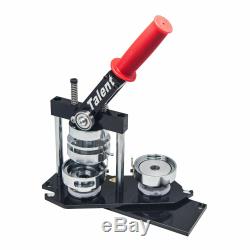 3(75mm) Round Manual Button Maker Badge Making Machine Swing Type Mold Plate