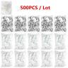 500pcs Blank Badge Parts Supplies Button Pin Materials For Pro Maker Machine Diy