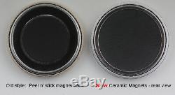 500 1 Ceramic Magnet Button parts for Pin Maker / Badge Machine lot of parts