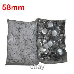 500 x 25/32/37/44/58/75mm for Badge Maker Machine ABS Pin Badge Button Supplies