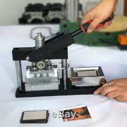 5380mm 23.15 Magnet Button Badge Maker Punch Press Machine+300 materials