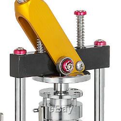 58mm(2.28'') Button Badge Maker Press Machine 200Pcs Metal Slid Rotate Handle