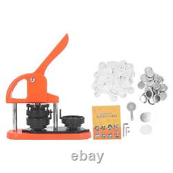 58mm Button Maker Machine DIY Pin Badge Press Supplies Set Kit With Circle Cutter