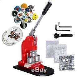 58mm Manual Button Maker Machine For making 1000 Button Parts Badges Easy To Use