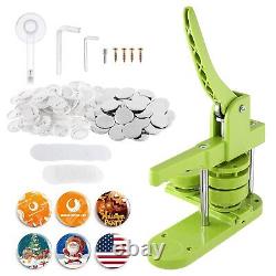 75Mm Button Maker Machine Round Pin Badge Maker Kit, 2.95 In (About 3 Inch) Ha