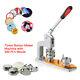 75mm 3'' Rotate Badge Button Maker 300 Buttons Circle Badge Punch Press Machine