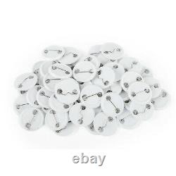 75mm Button Maker Machine 3 inch Rotate Badge Make with 100 Sets Circle Button