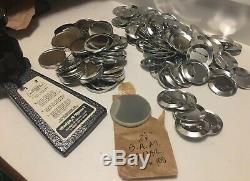 Badge A Minit BADGE-A-MATIC 1 2 1/4 Button Maker & 100 Buttons! Clean