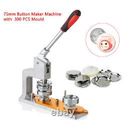 Badge Button Maker Machine Button Machine75mm 3 inch with BOTTONS