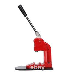 Badge Machine DIY Button Maker Hand Pressing Tool With Double Colors Handle