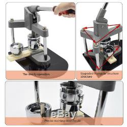 Badge Maker Machine + Free 300 Button Supplies Parts Punch Press Pin Making DIY