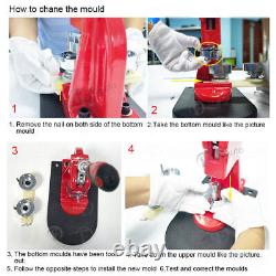 Badge Punch Press Die Mould for Button Maker Machine Round Mold DIY 25-58mm