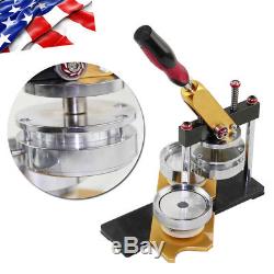 Badge and Button Maker Machine Button Making Supplies Mould Size 58mm US SHIP