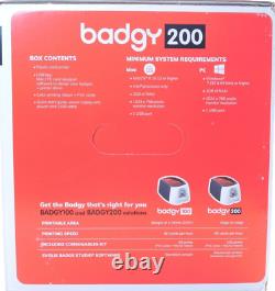 Badgy 200 plastic badge maker Pre owned Excellent Condition