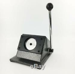 Brand New Manual Round 75mm Graphic Punch Die Cutter Badge/Button Maker