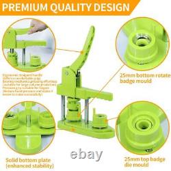 Button Badge Maker Machine 25mm 1 in DIY Gift Installation-Free Pin Button Ma