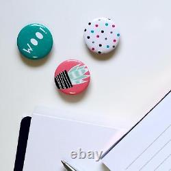 Button Badge Pin Maker 58mm Mold with Button Back Installation Free Handmade