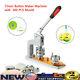 Button Maker Badge Punch Press Machine 75mm Die Mould +300 Buttons
