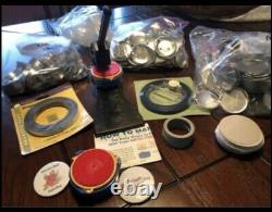Button Maker Kit With Pins, Magnets, Badge Keychains